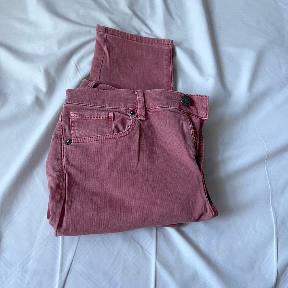 Pink jeans